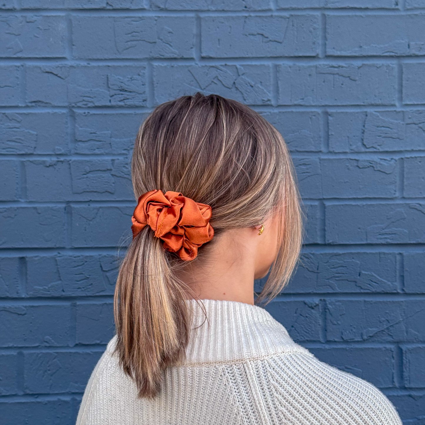 Copper Sunset Scrunchie (S)