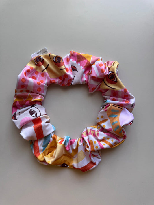 Sunset Mat Tie Scrunchie