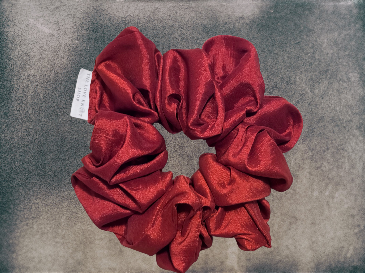Red Brick Scrunchie