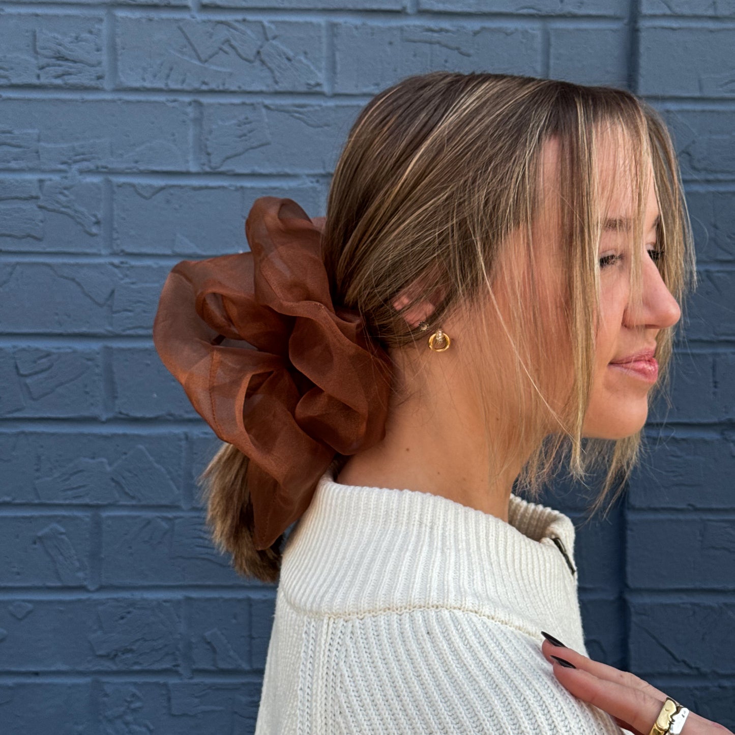 Cinnamon Bun Scrunchie (XL)