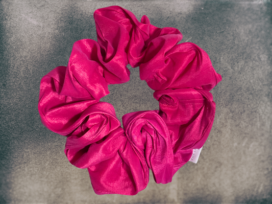 Hottest Pink Scrunchie